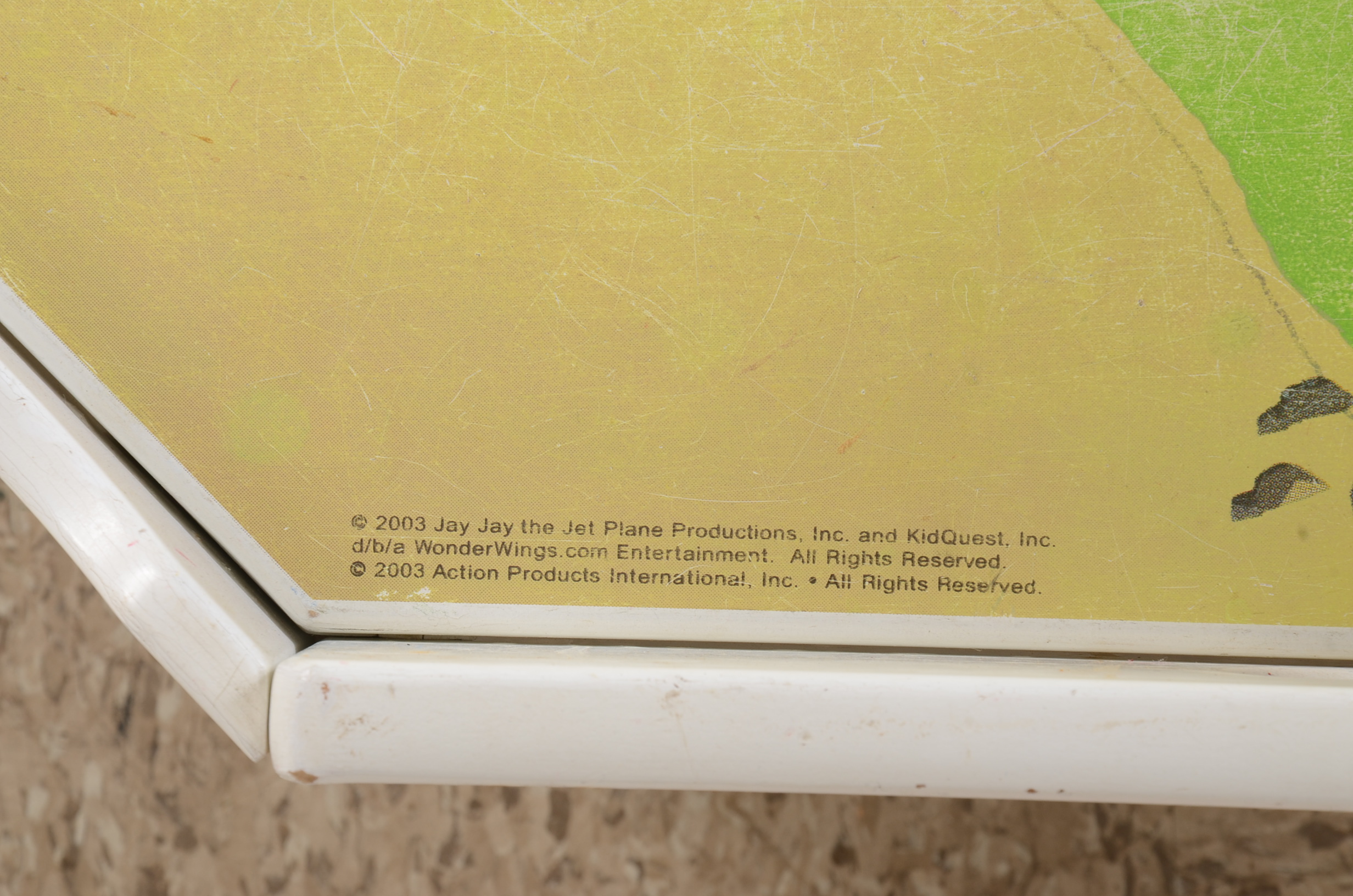 Jay Jay the Jet Plane Octagon Activity Table