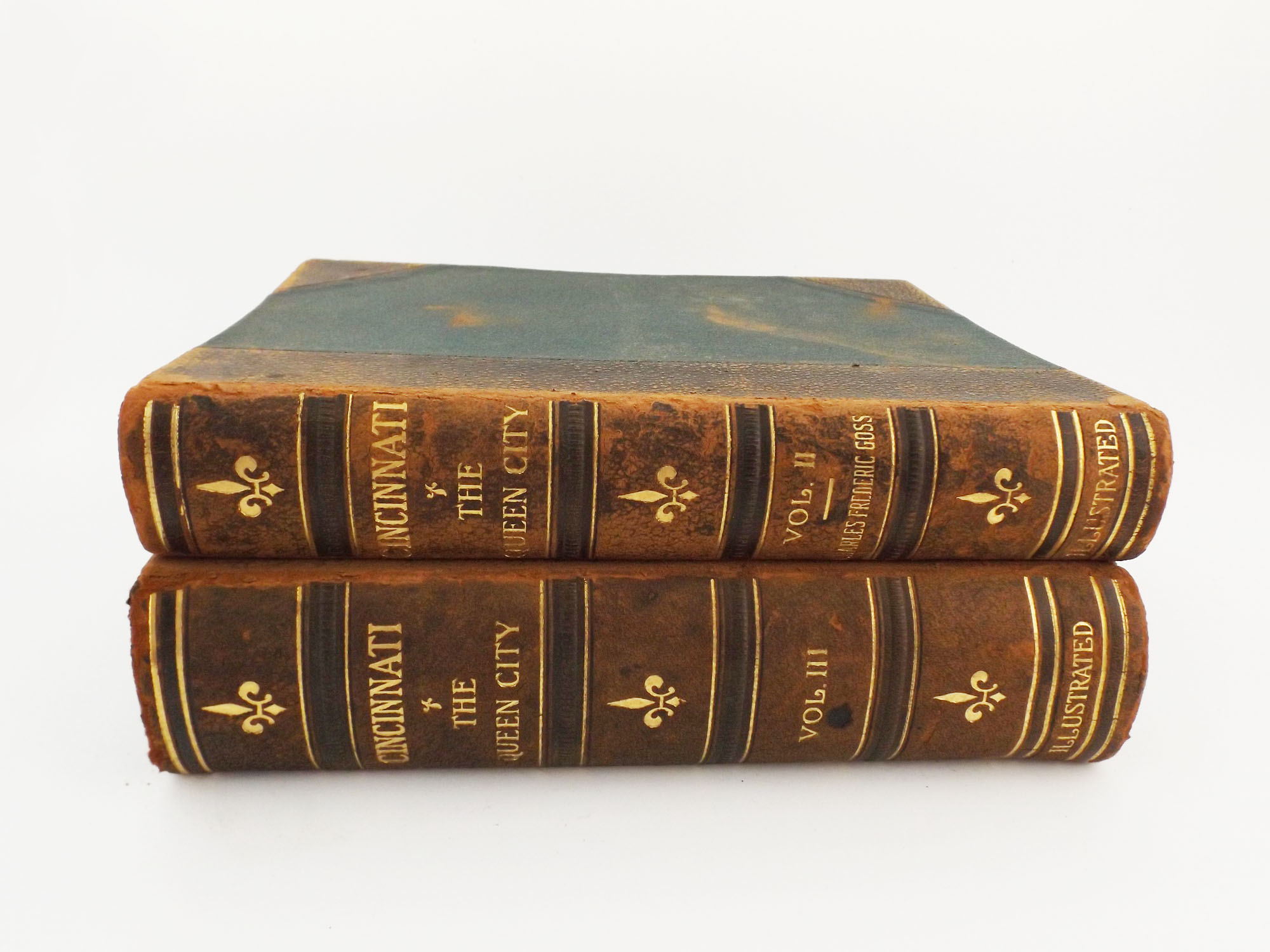 Two 1912 Volumes of 'Cincinnati: The Queen City'