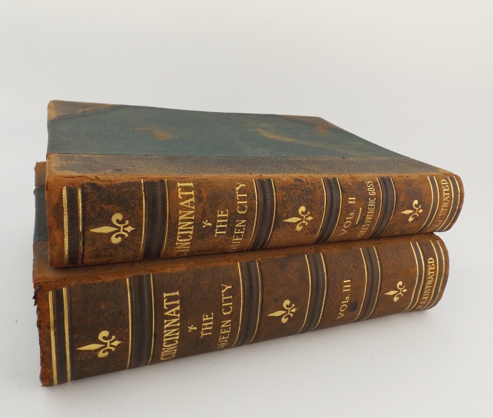 Two 1912 Volumes of 'Cincinnati: The Queen City'