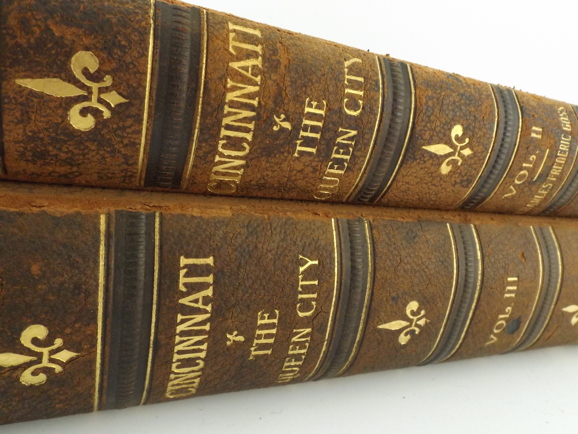 Two 1912 Volumes of 'Cincinnati: The Queen City'