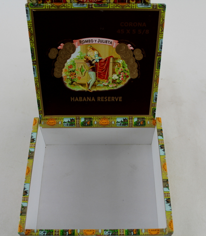 Pair of Wood Cigar Boxes