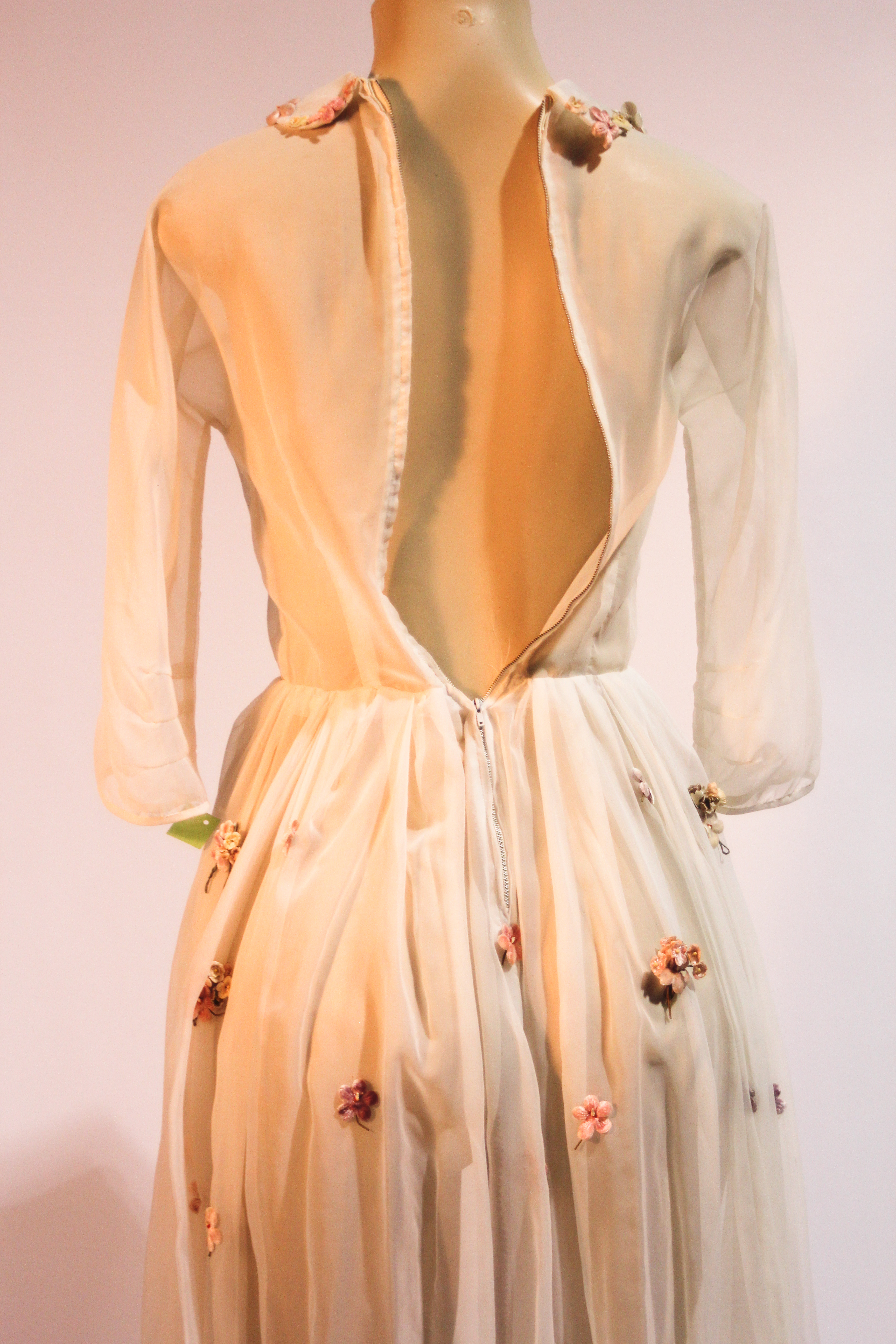 Women's Vintage Dresses with Floral Detail