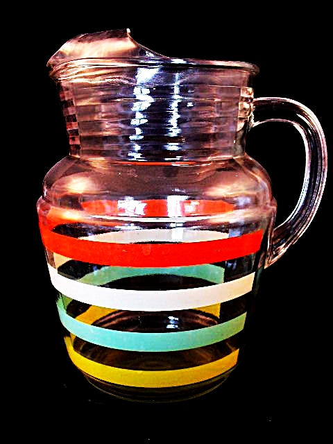 Collection of Sporty Striped Glassware