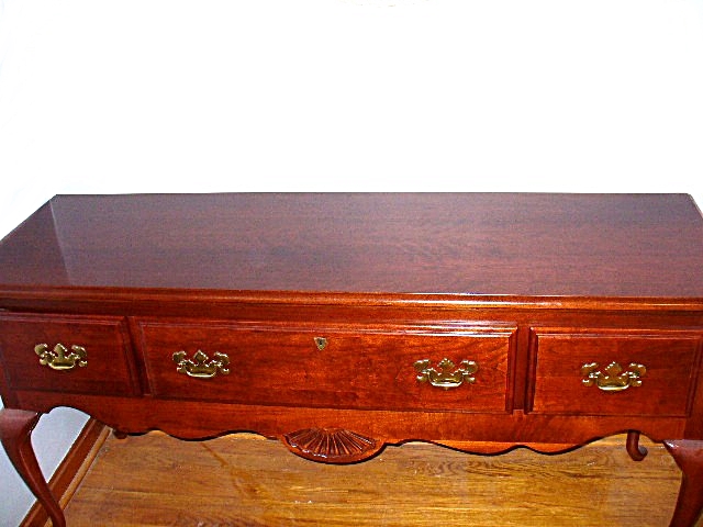 Early American Cherry Finish Buffet or Sideboard