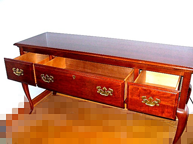 Early American Cherry Finish Buffet or Sideboard