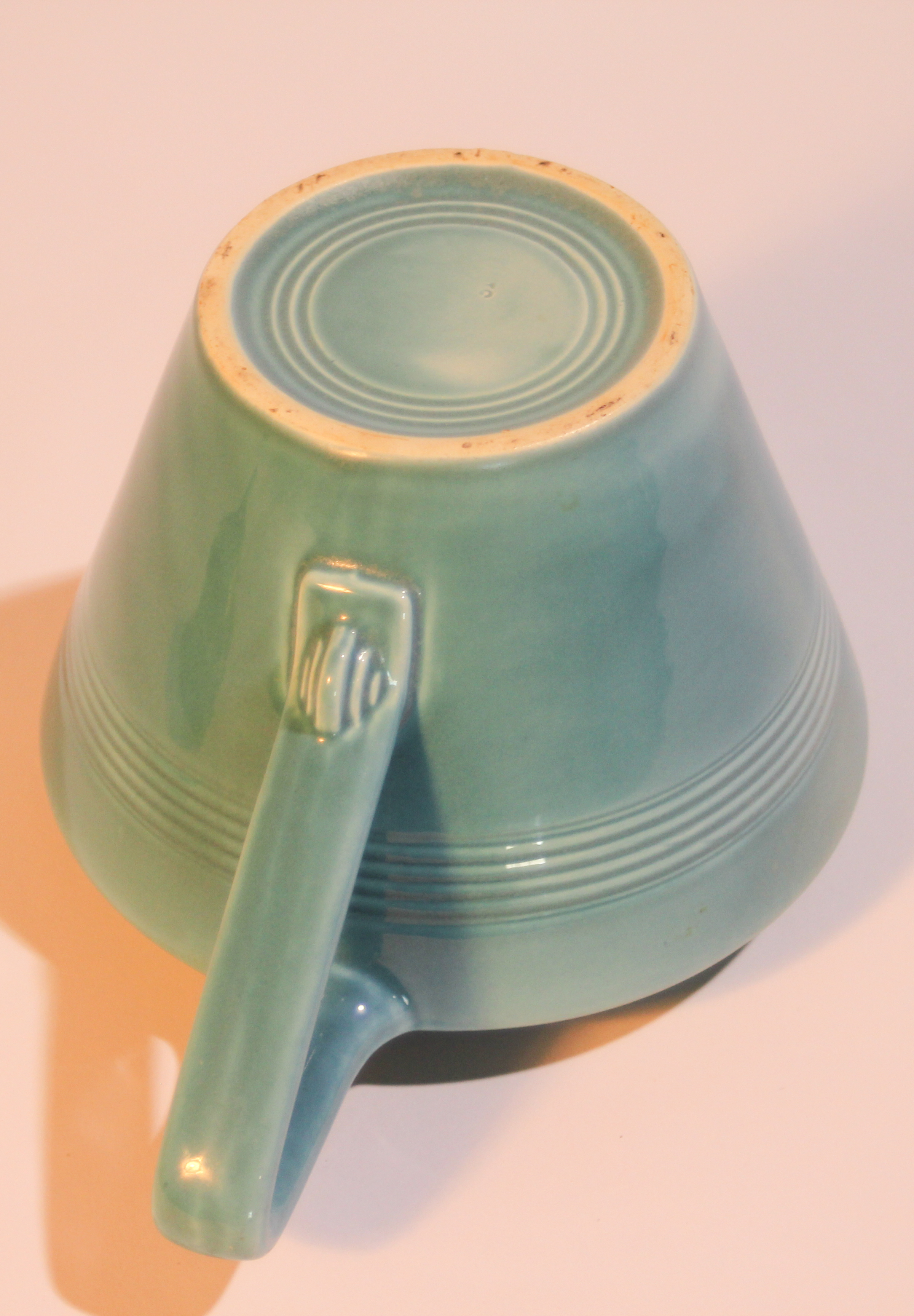 Mid Century Modern Harlequin Teapot by Homer Laughlin