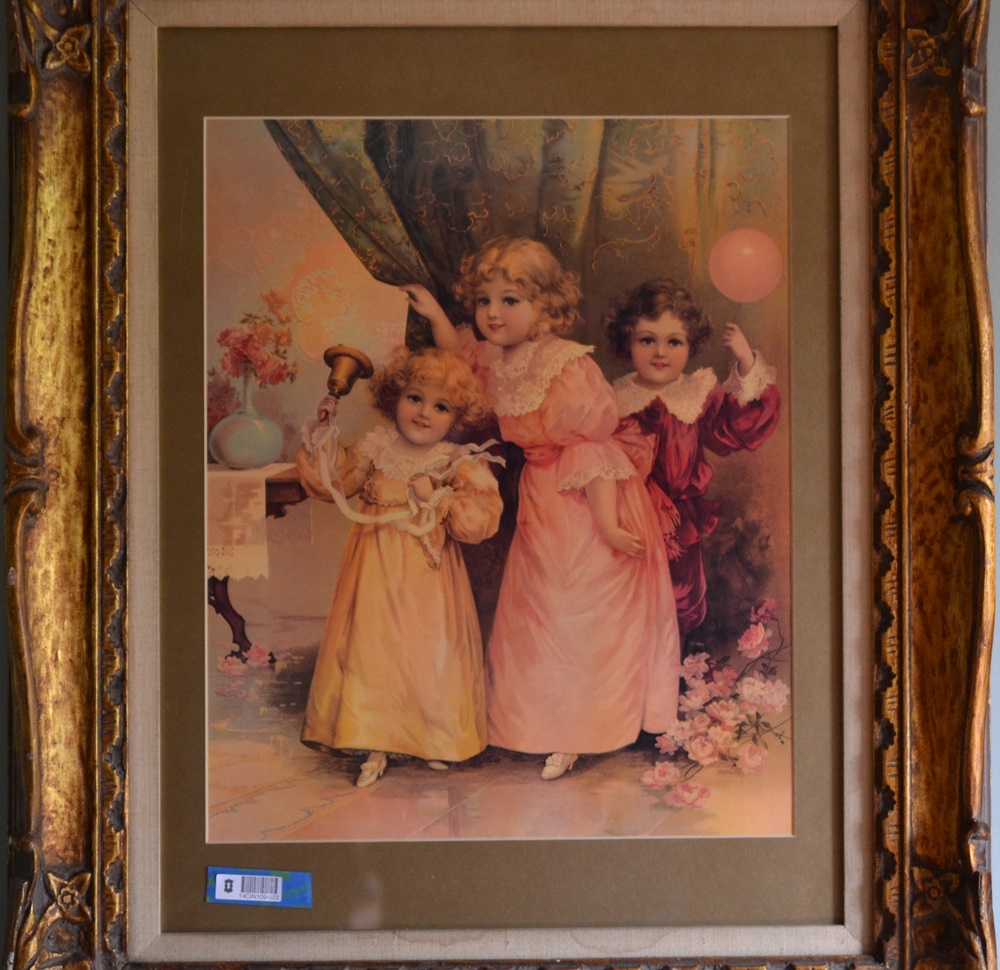 Framed Victorian Art Print