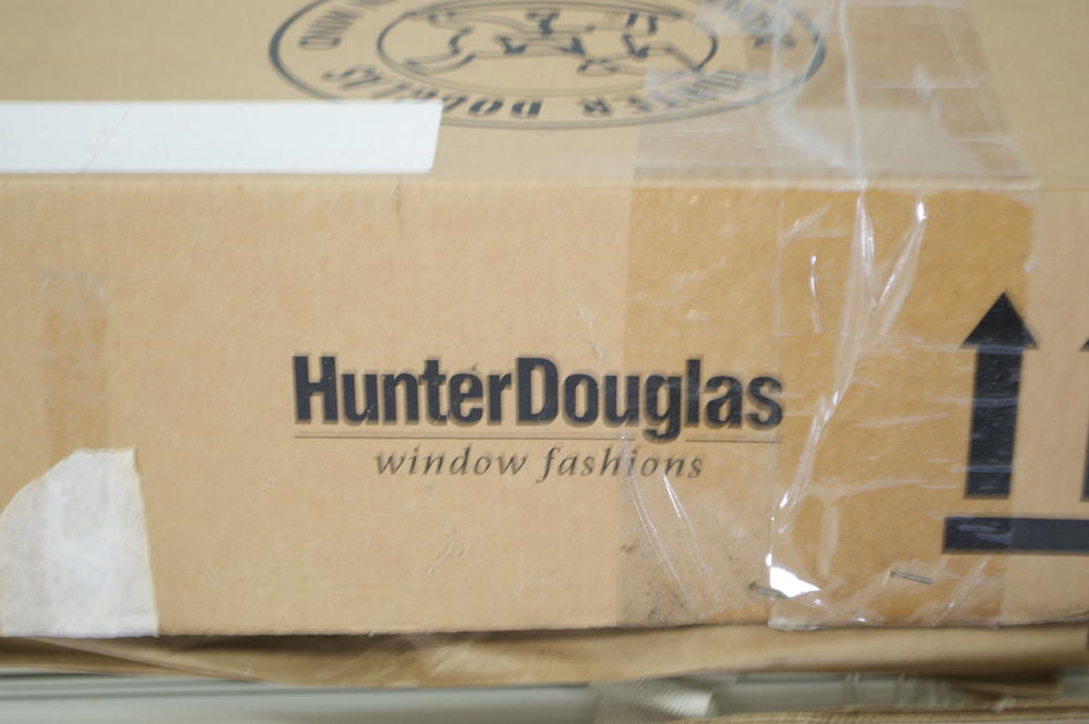Pair of Hunter Douglas Vinyl Window Blinds
