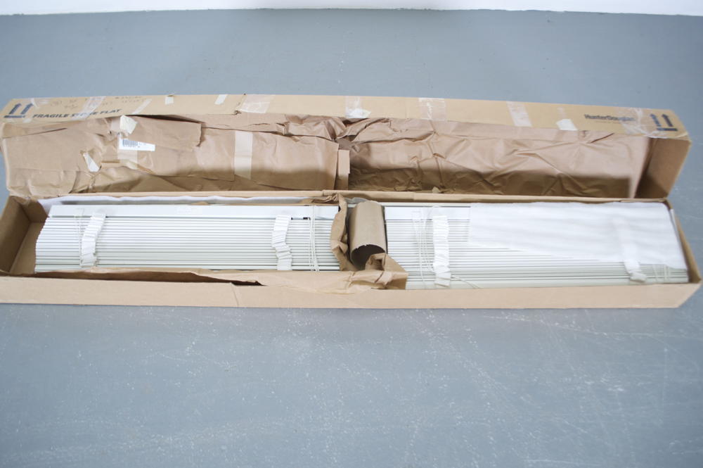 Pair of Hunter Douglas Vinyl Window Blinds