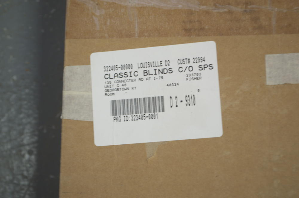 Pair of Hunter Douglas Vinyl Window Blinds