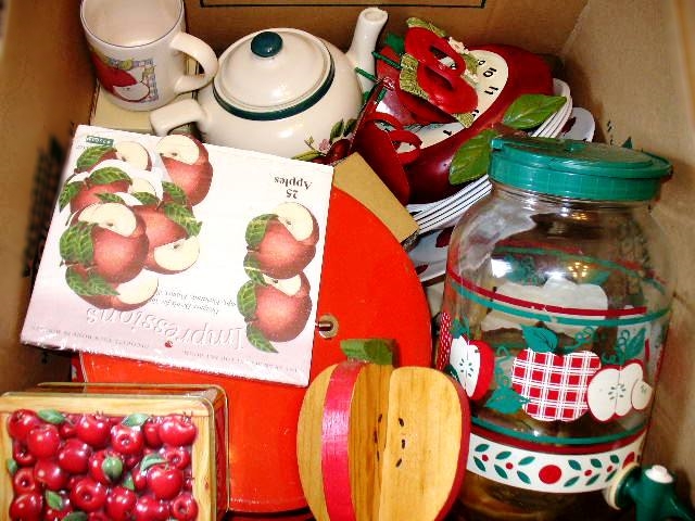 Assemblage of Apple Themed Items from A to Z!