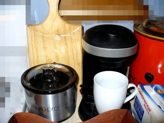 Large Collection of Kitchen Items, Bread Box, Stock Pot and More