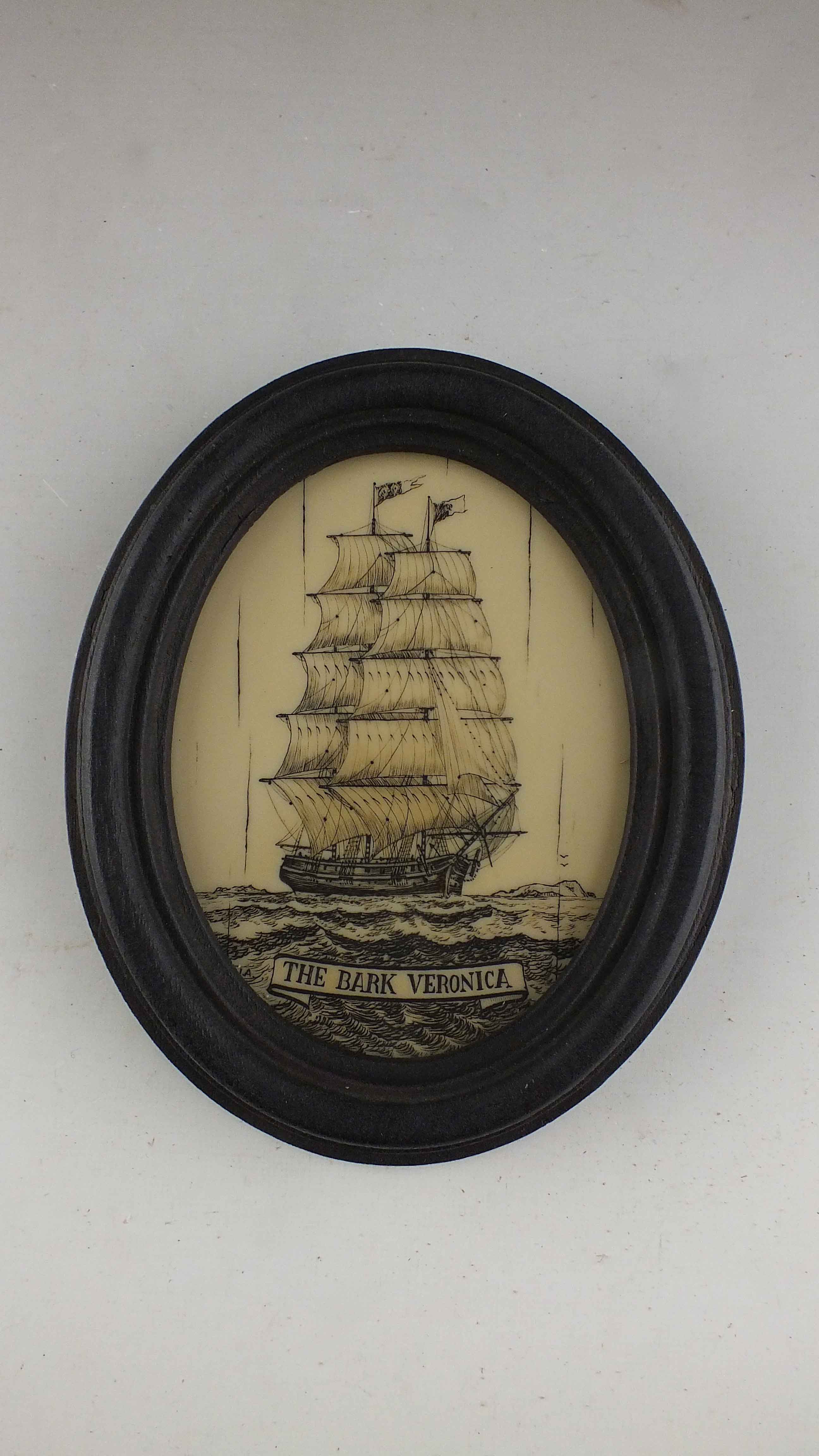  Reproduction Scrimshaw Etching