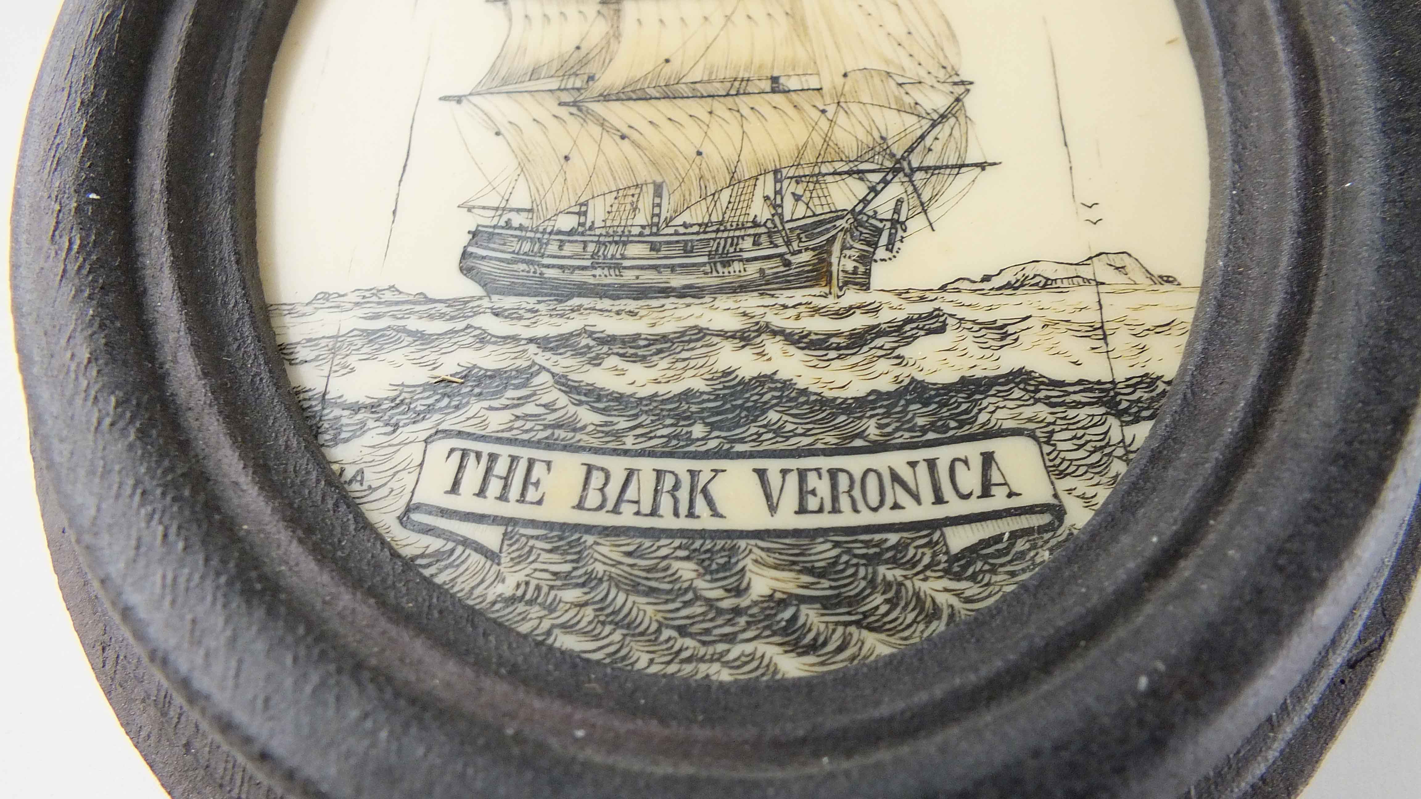  Reproduction Scrimshaw Etching