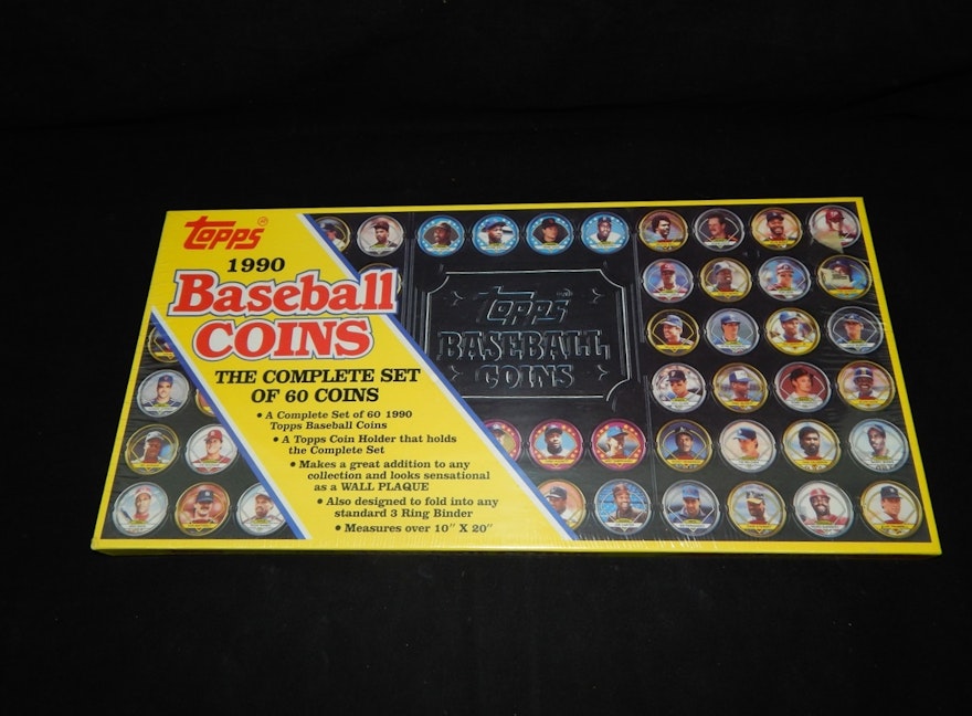 Topps 1990 Baseball Coins