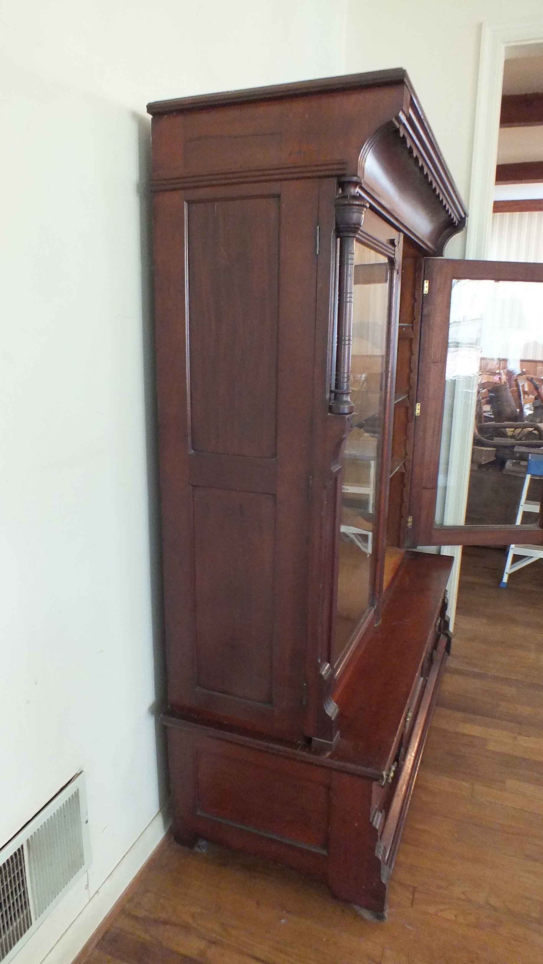 Antique Victorian Eastlake Curio Cabinet