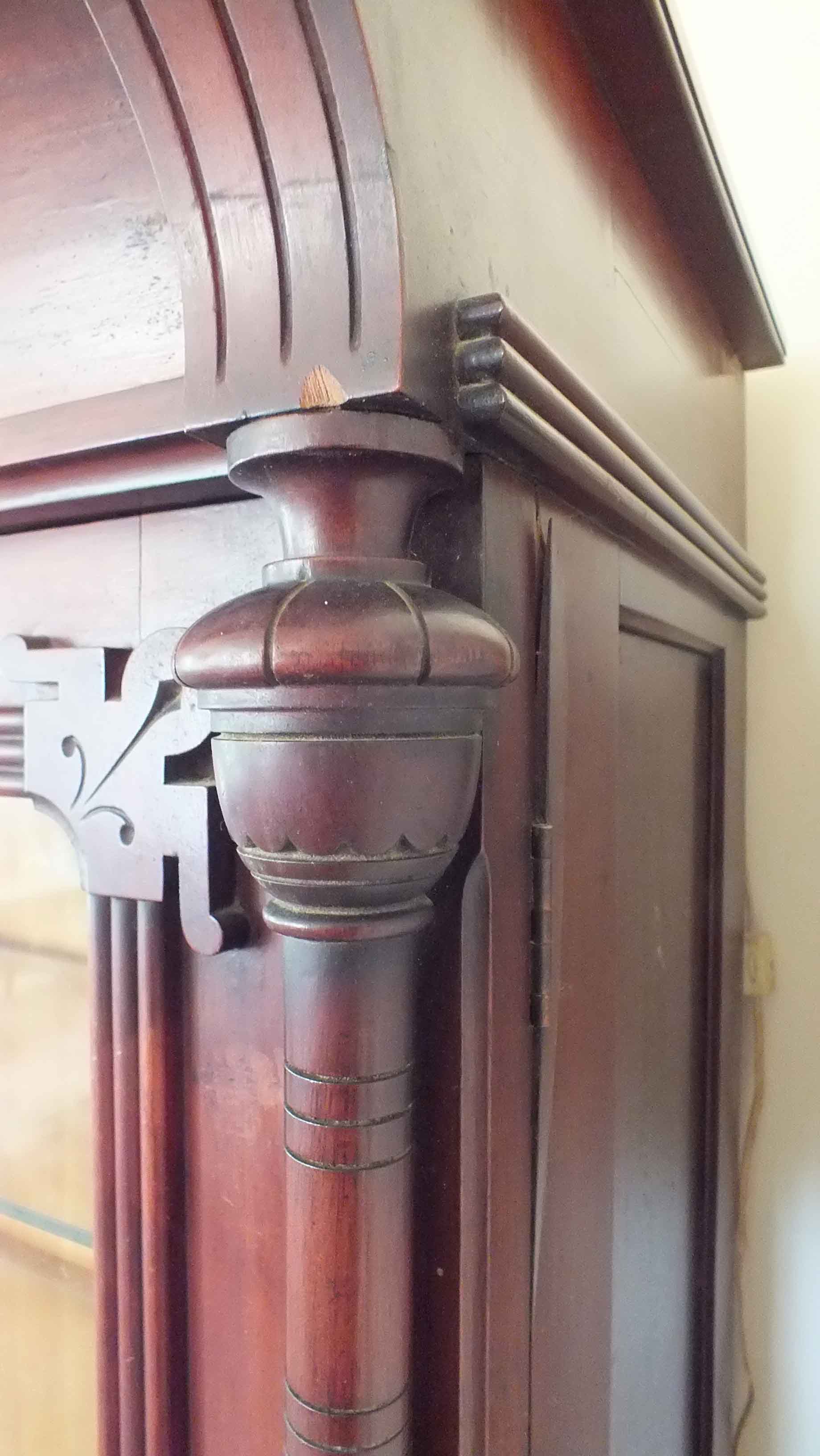 Antique Victorian Eastlake Curio Cabinet