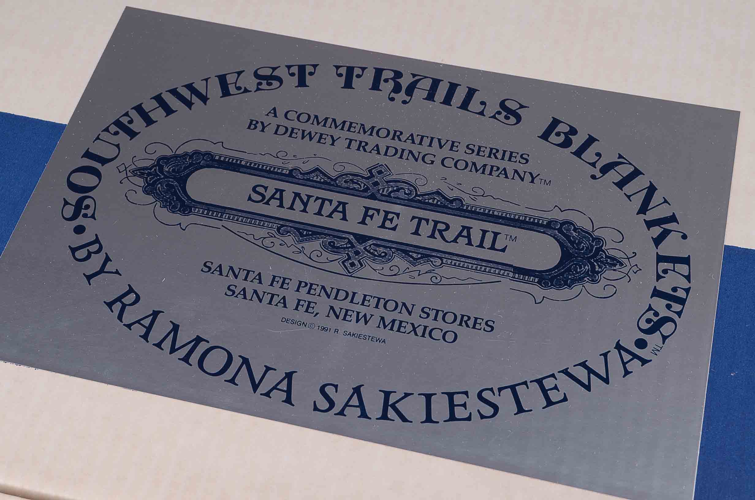 Pendleton Beaver State Indian Friendship Blanket