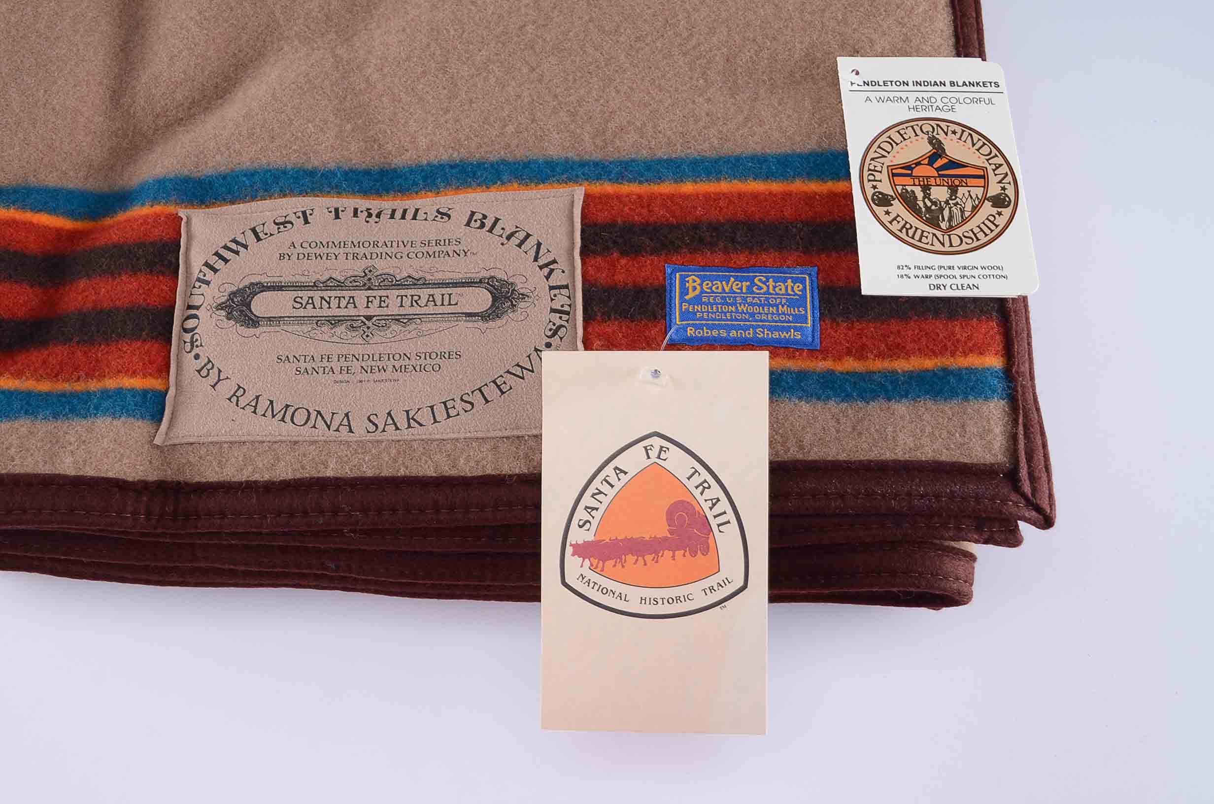 Pendleton Beaver State Indian Friendship Blanket