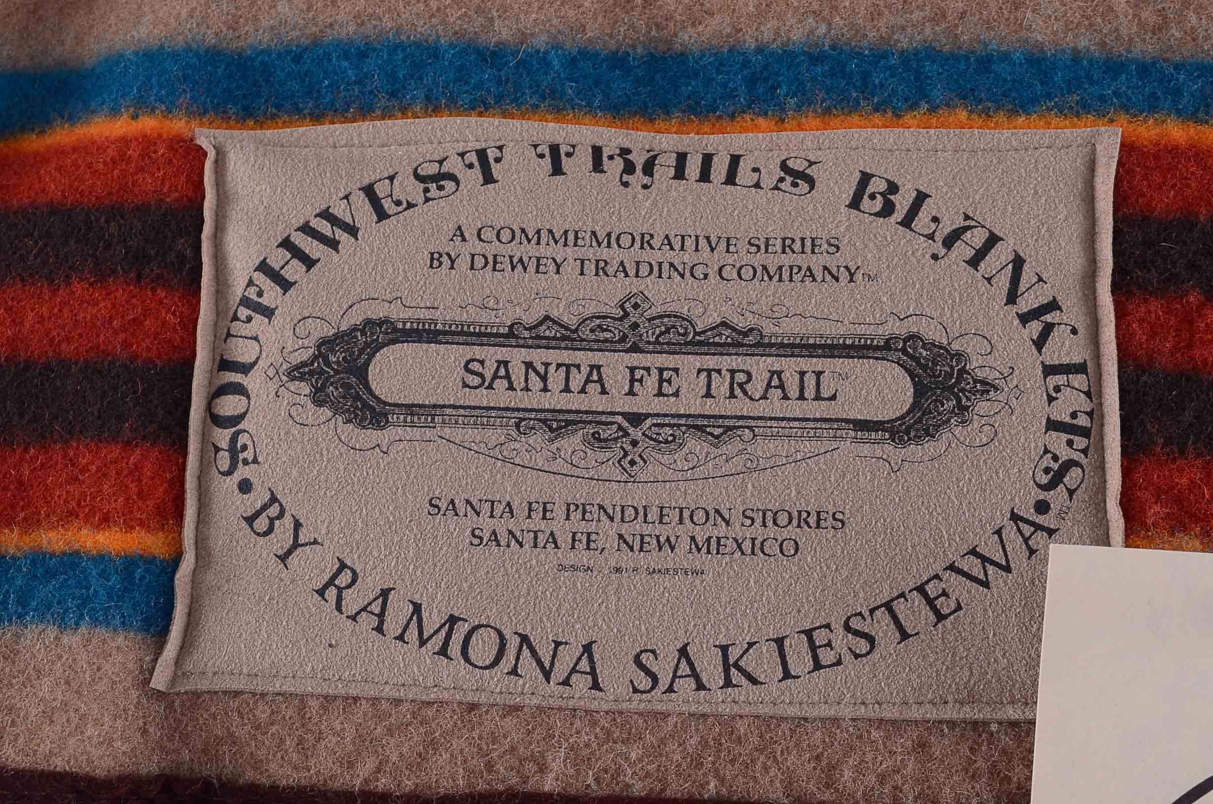 Pendleton Beaver State Indian Friendship Blanket