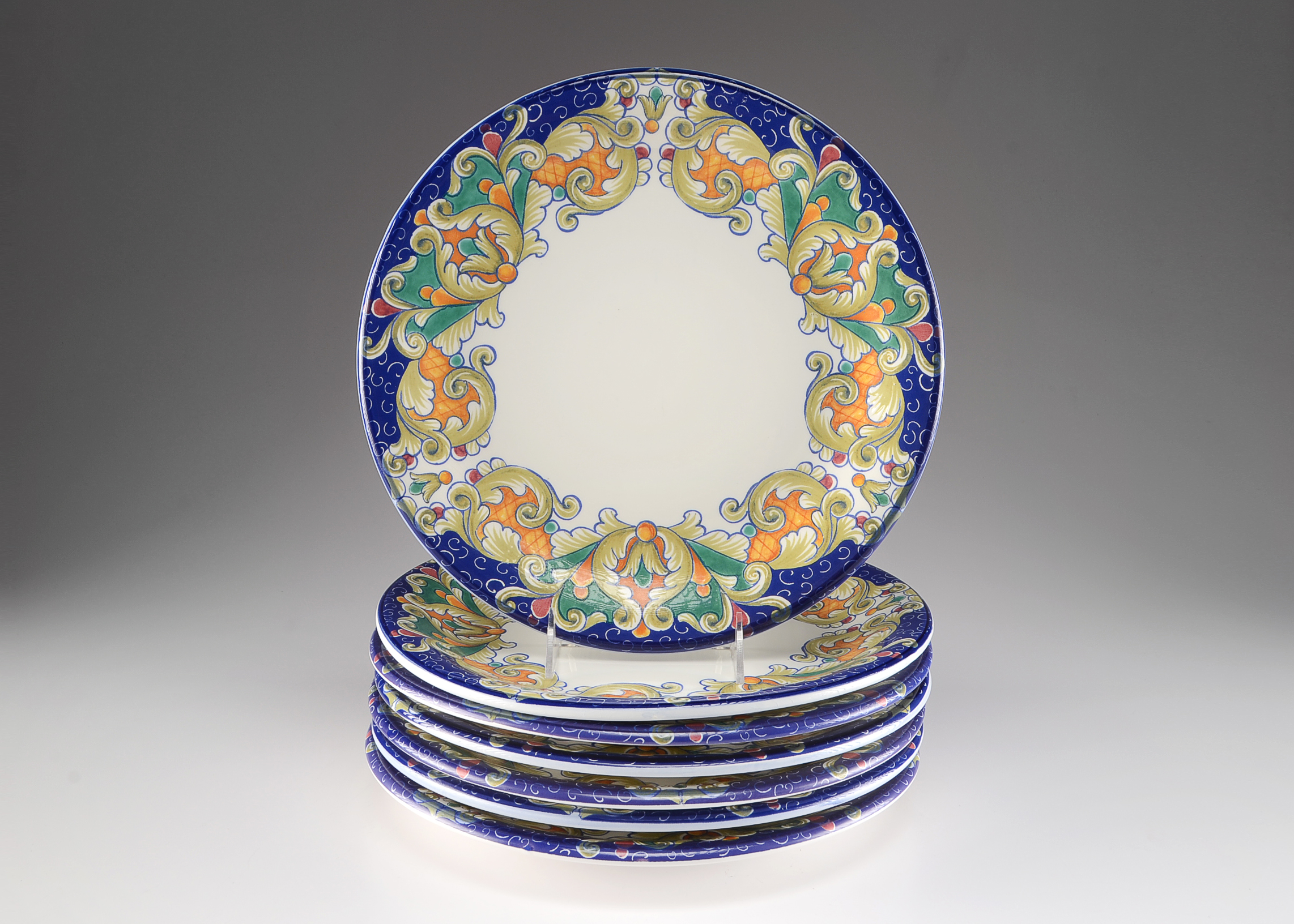 Set of Sur La Table Plates