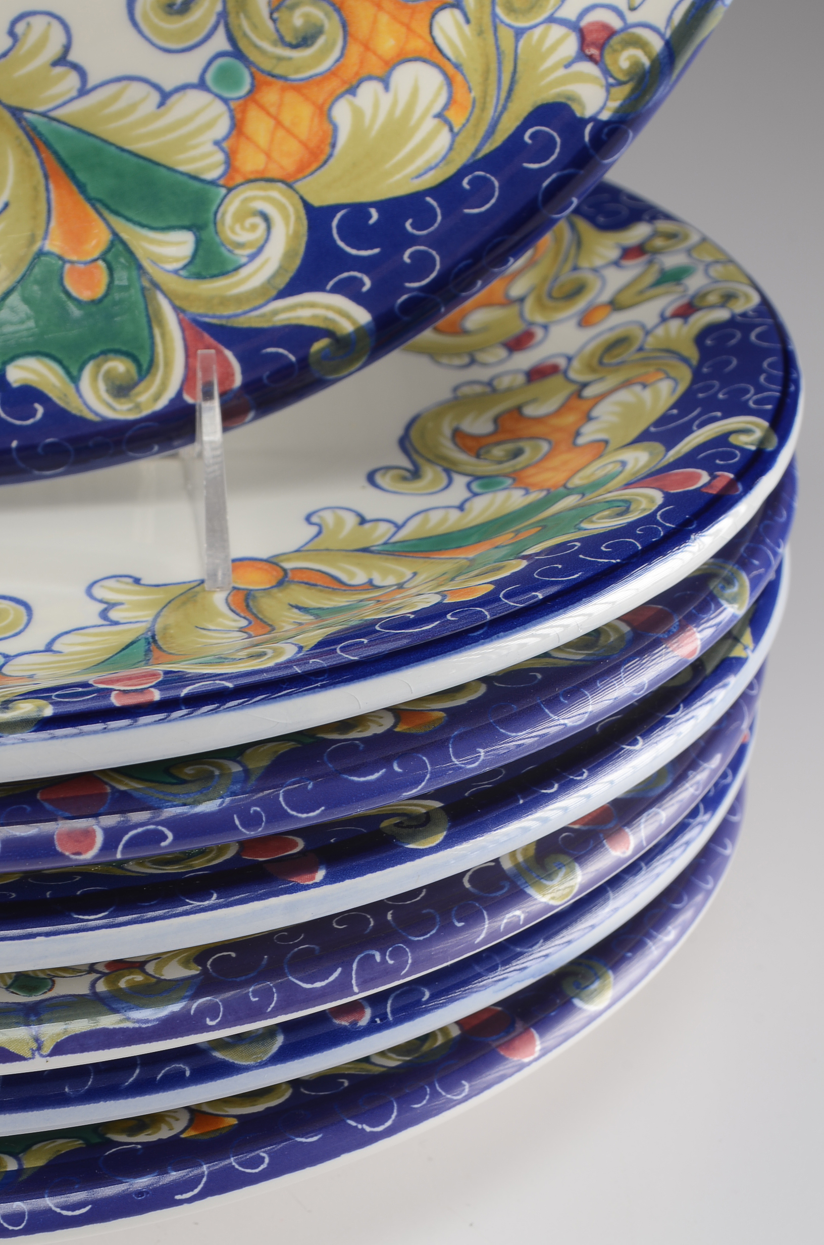 Set of Sur La Table Plates