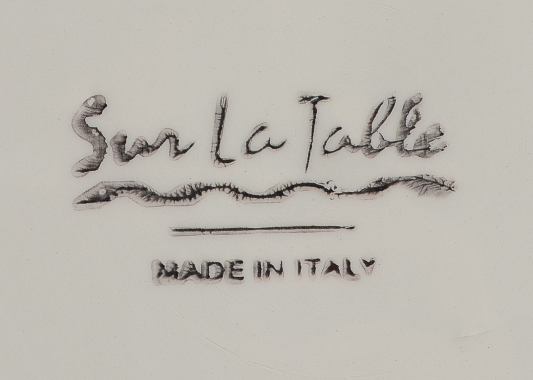 Set of Sur La Table Plates