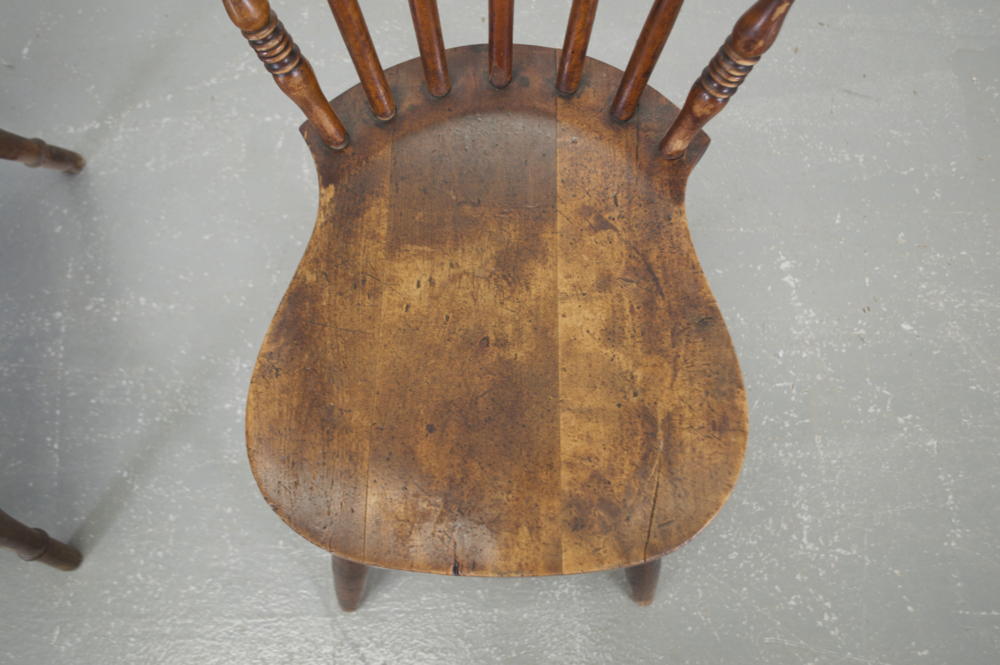 English Wheelback Windsor Chair and American Windsor Chair