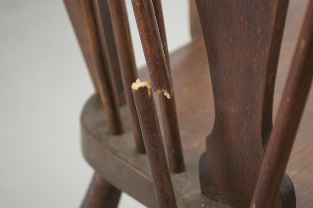 English Wheelback Windsor Chair and American Windsor Chair