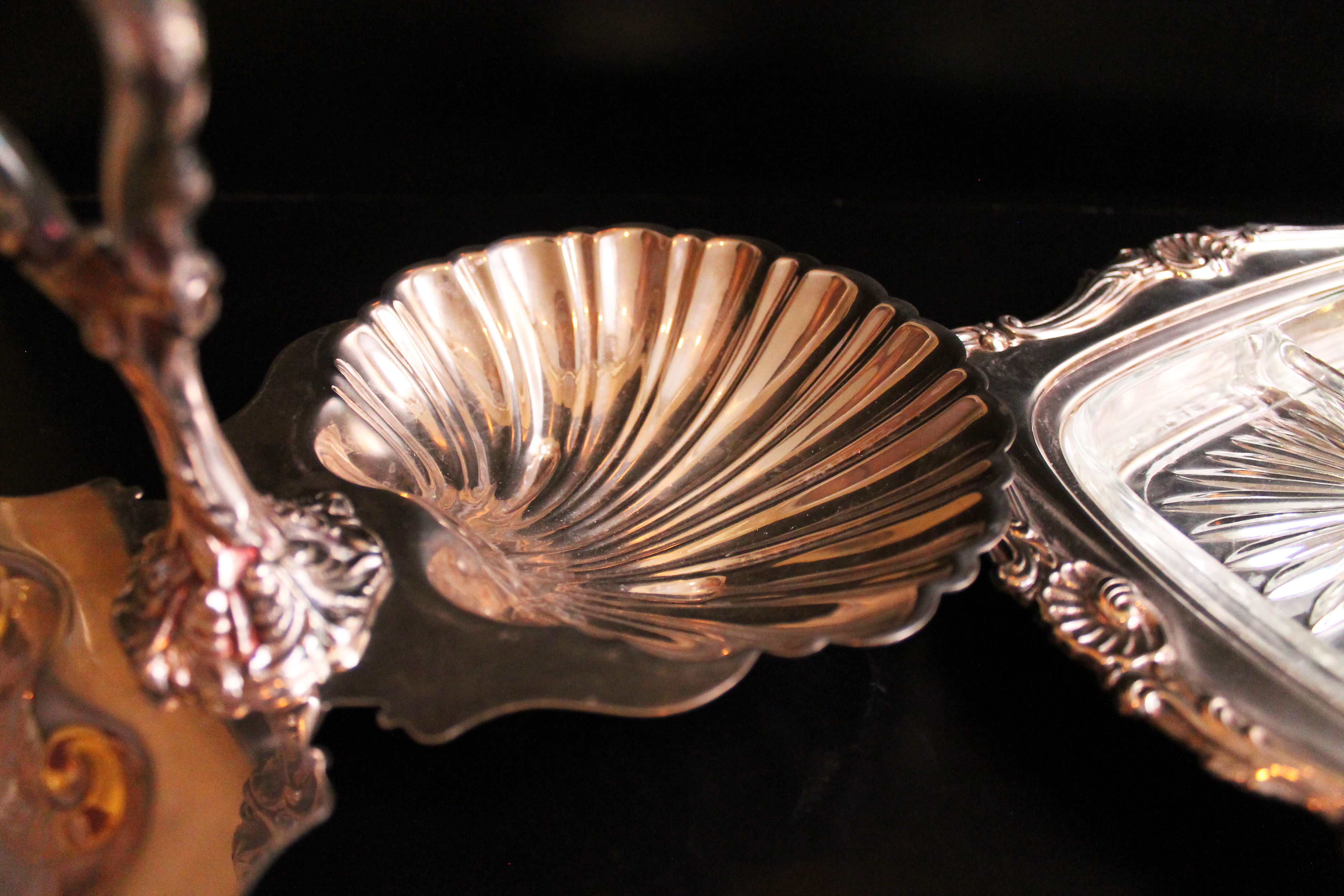Set of Silver Plated Serving Dishes
