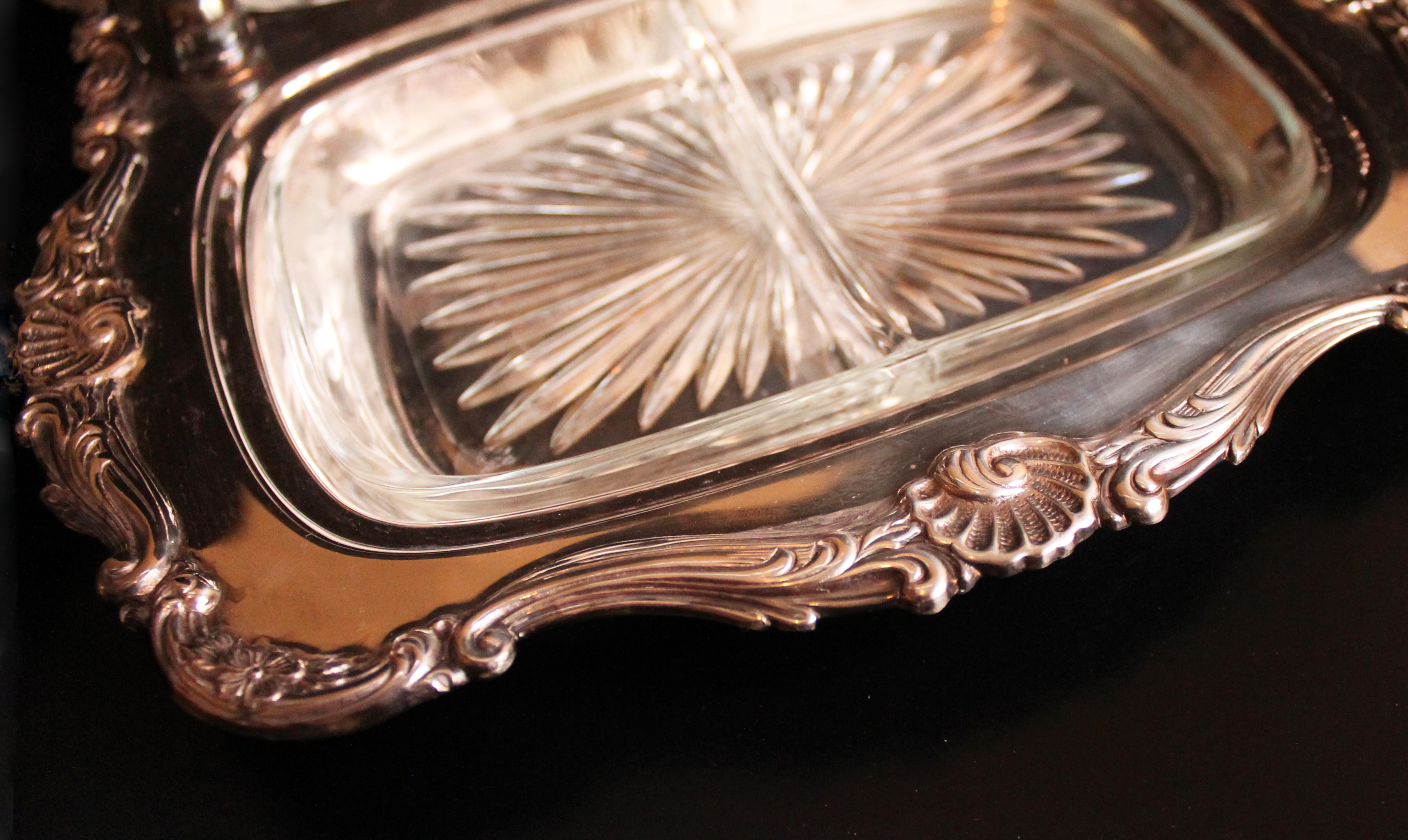 Set of Silver Plated Serving Dishes