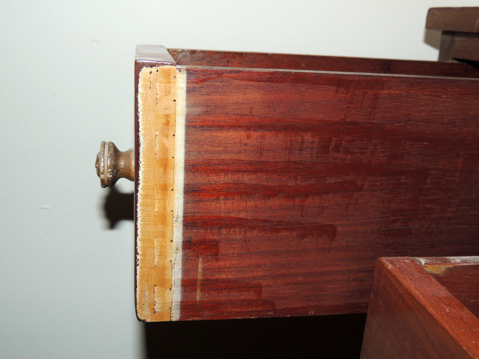 Colonial Manufacturing Mahogany Spinet Desk