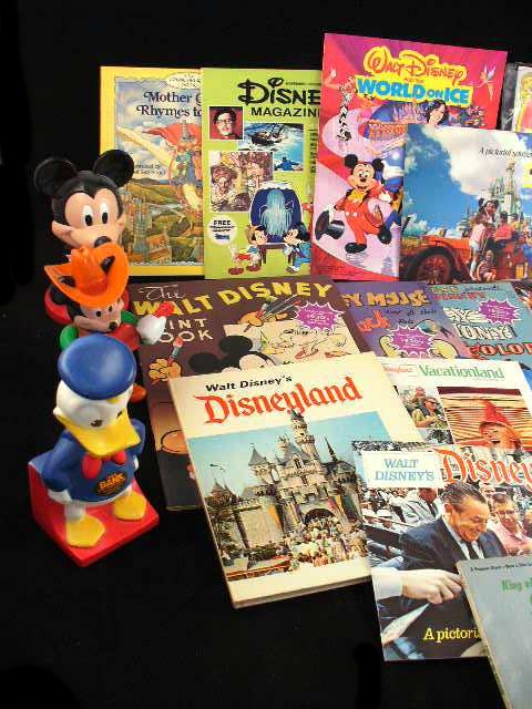 Assortment of Disney and Barnum & Bailey Memorabilia & Coin Banks