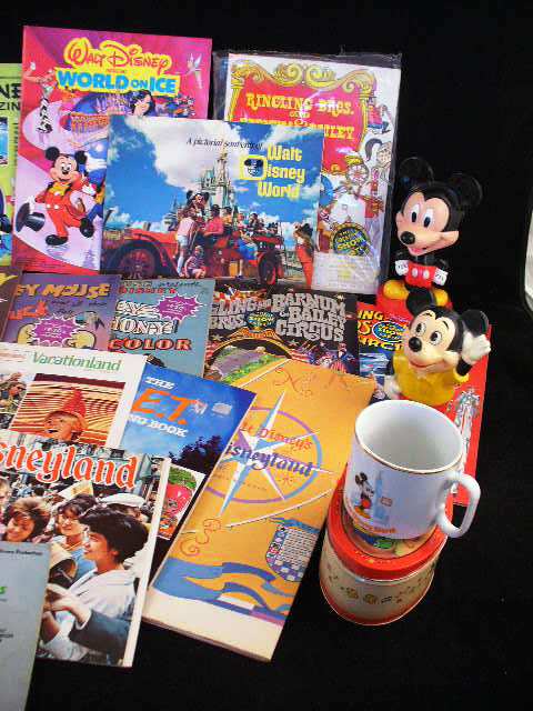 Assortment of Disney and Barnum & Bailey Memorabilia & Coin Banks