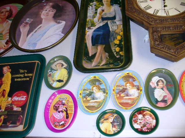 Coca-Cola Items in a Vintage Style: Trays, Tins and More