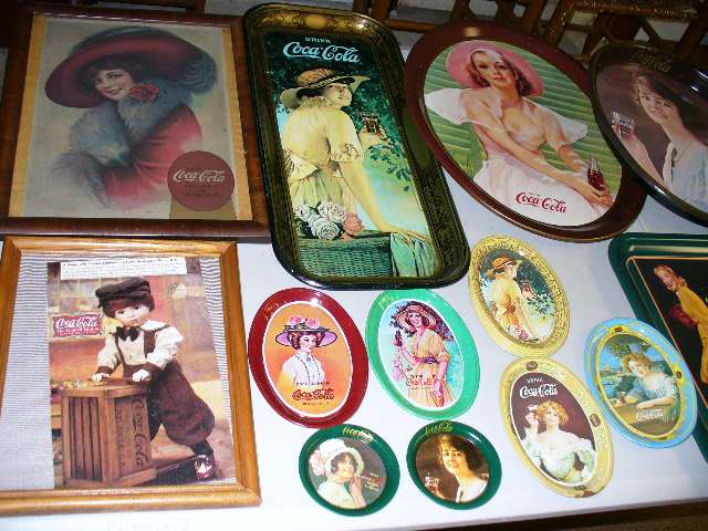 Coca-Cola Items in a Vintage Style: Trays, Tins and More