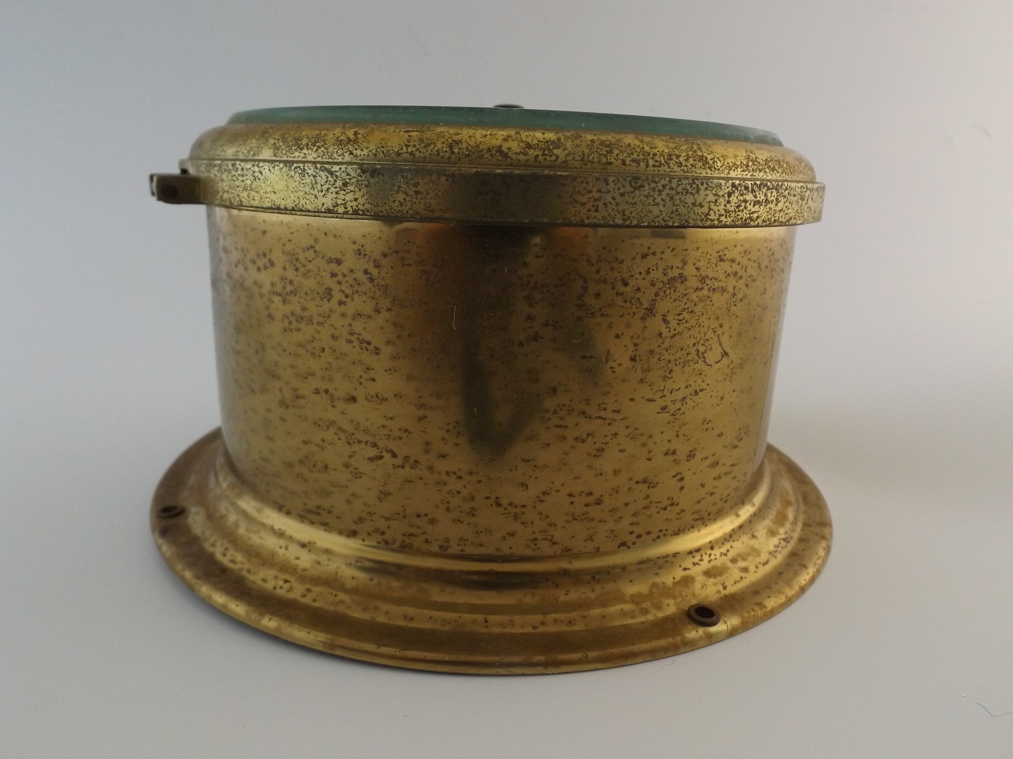 German Barometer with Brass Case