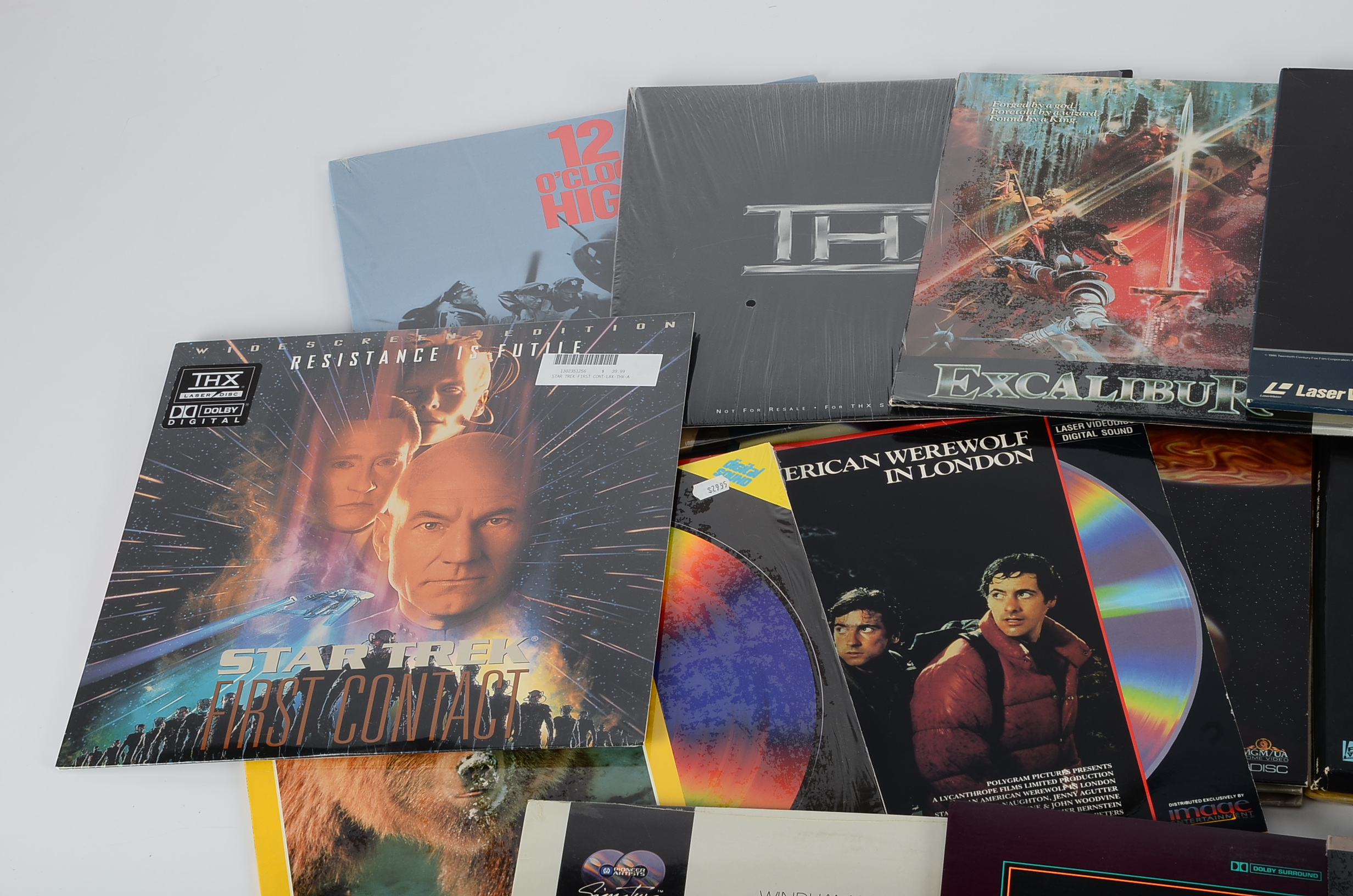Group of Vintage Laserdiscs