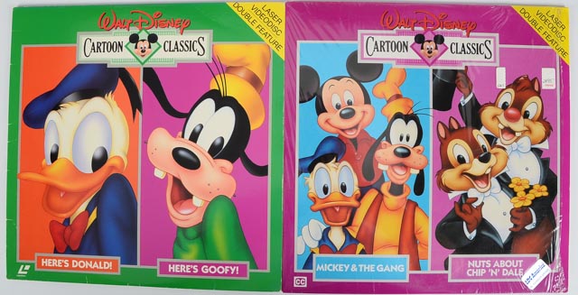 Group of Vintage Laserdiscs