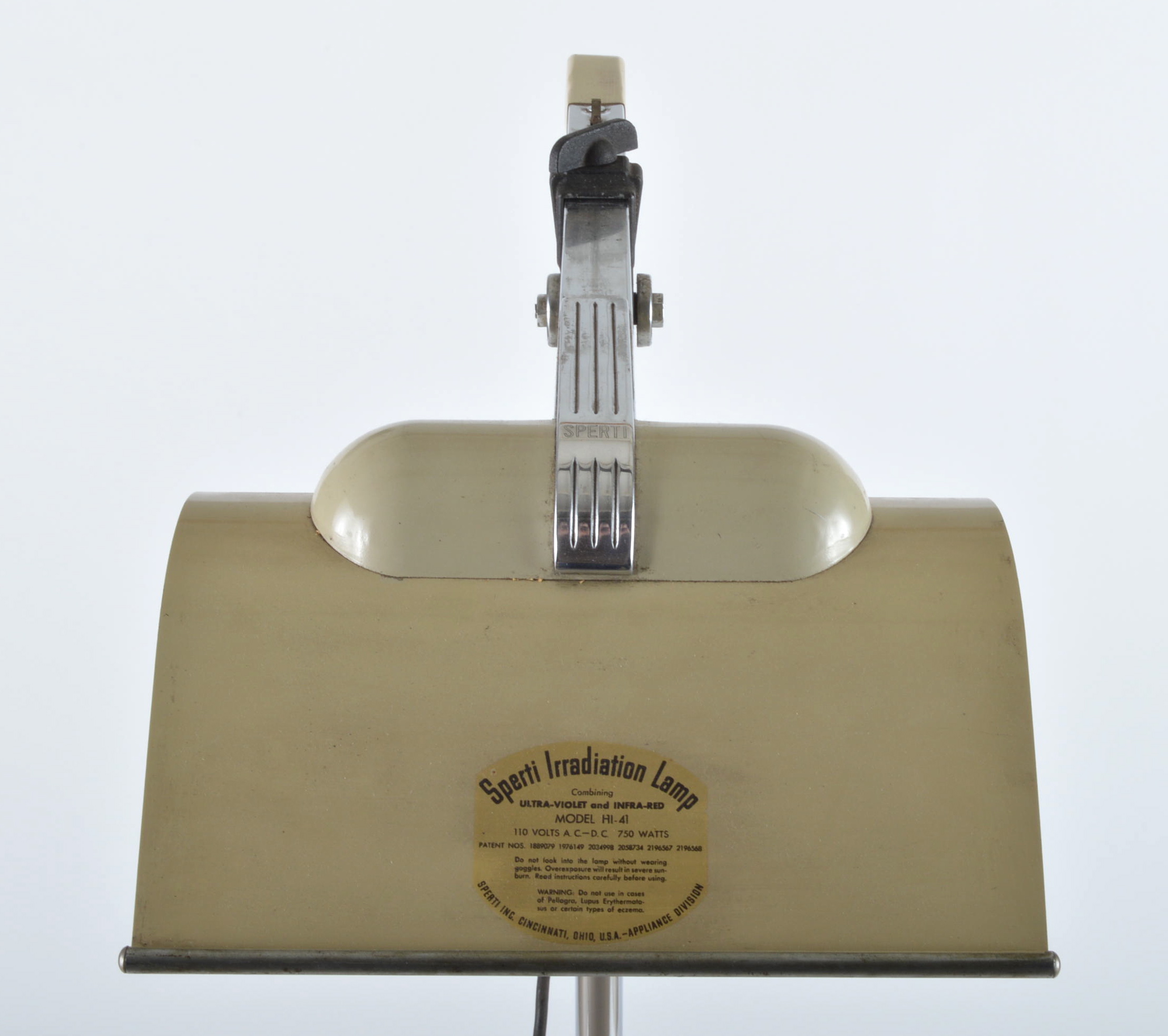 Circa 1940s Sperti Irradiation Lamp