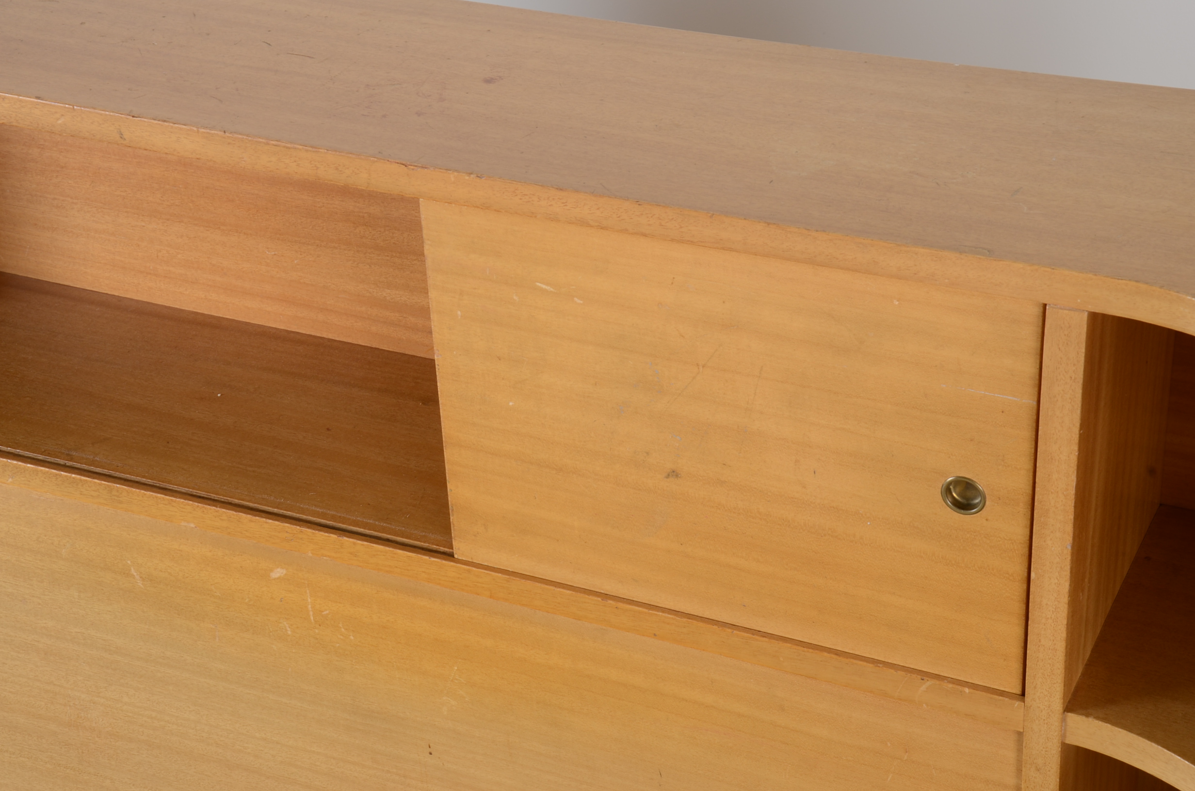 Mid Century Modern Bookcase Headboard