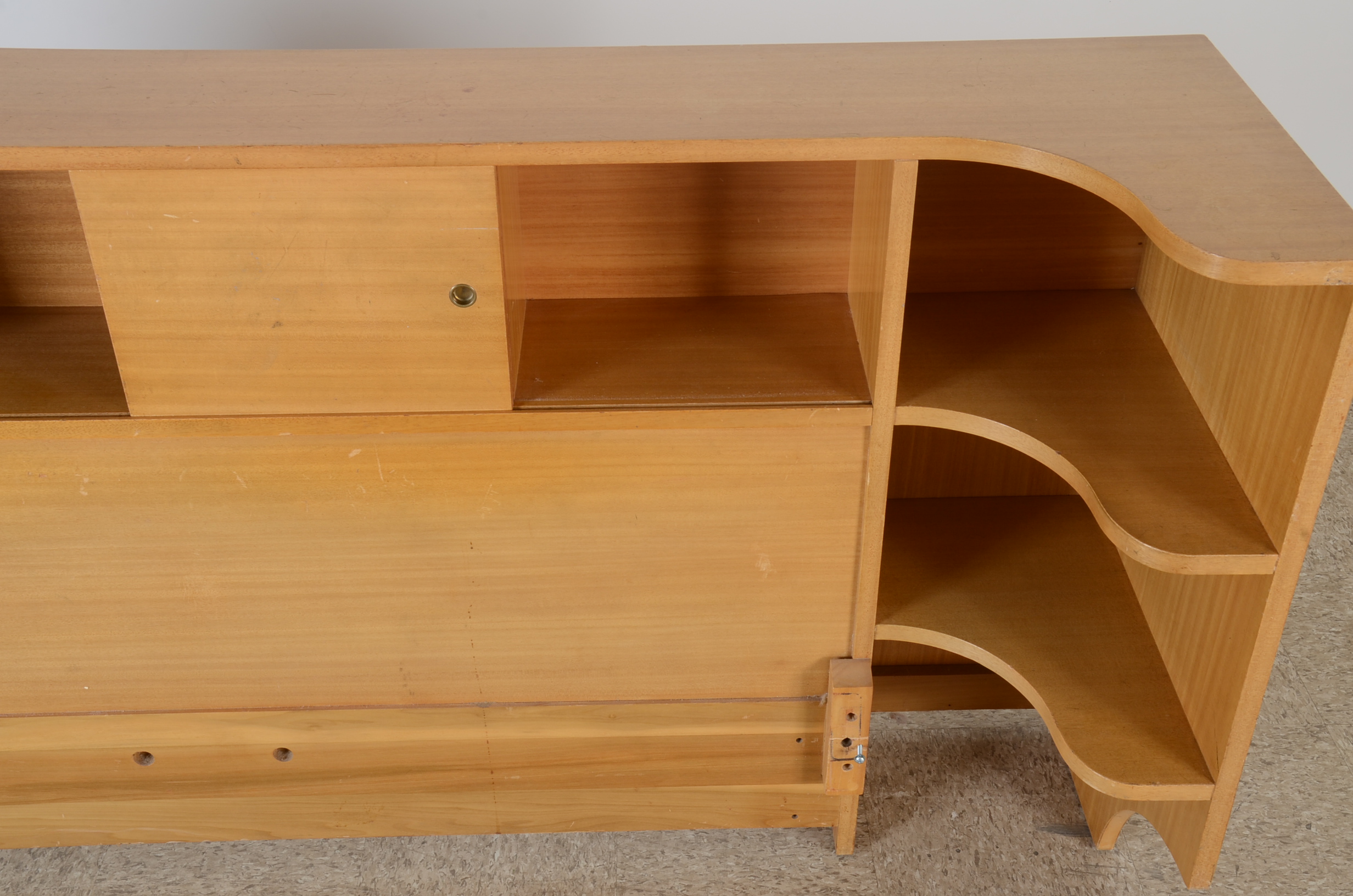 Mid Century Modern Bookcase Headboard
