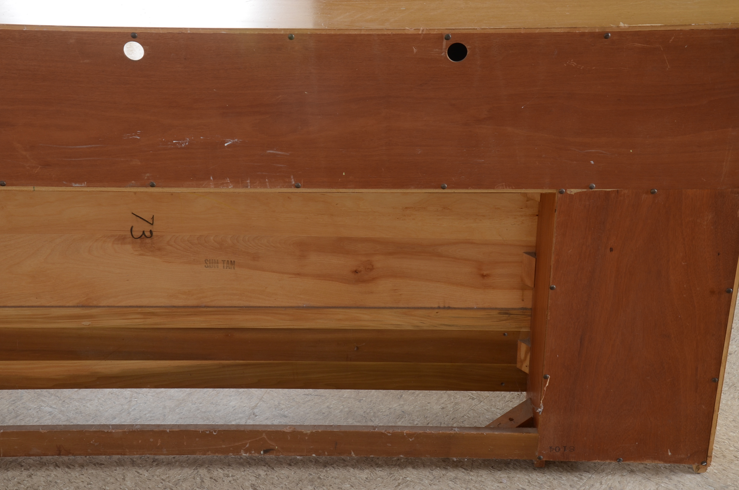 Mid Century Modern Bookcase Headboard