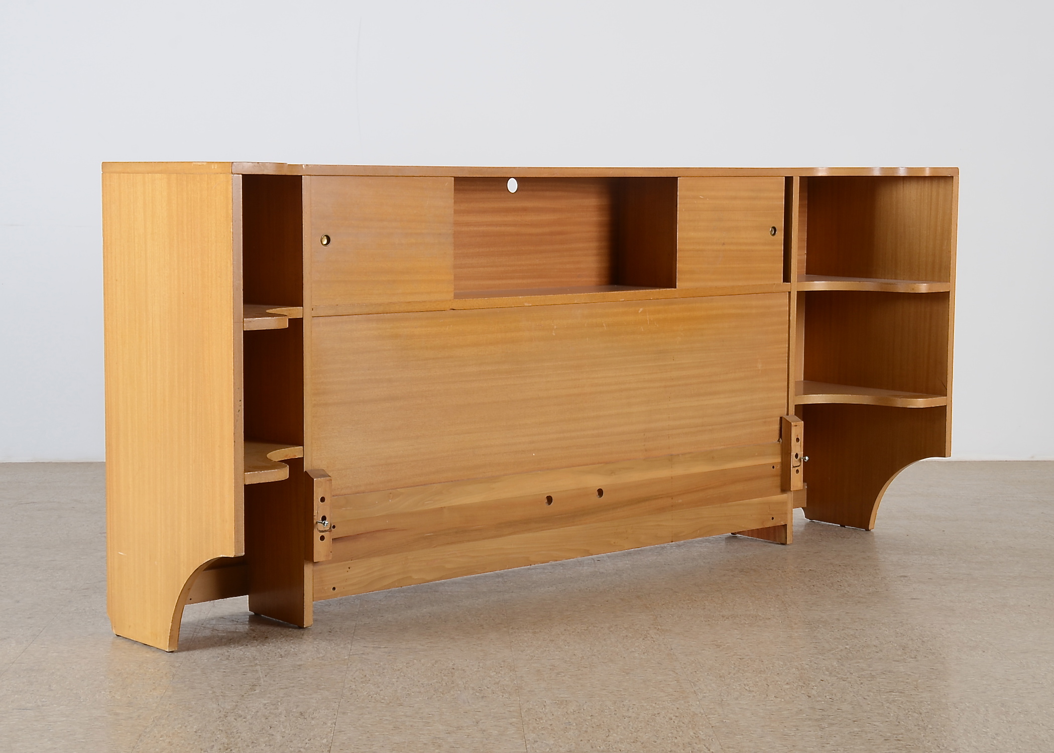 Mid Century Modern Bookcase Headboard