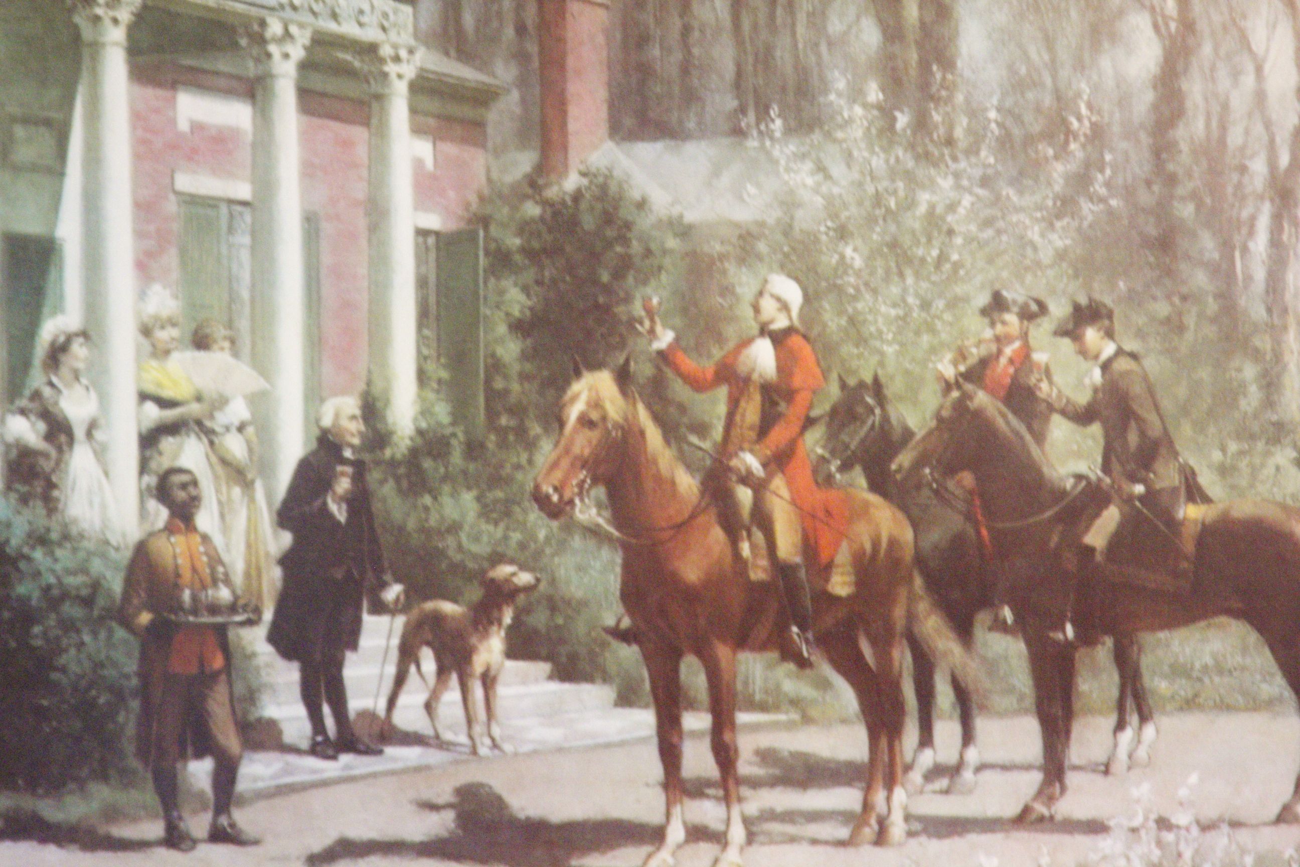 Framed Print of "Departing Guest"