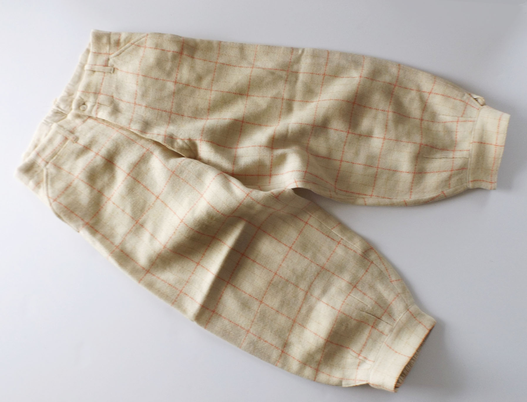 1930's-40's Wool Tattersall Golf Knickers