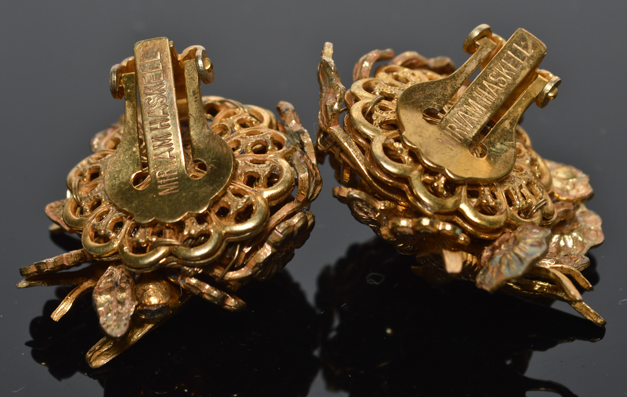 Vintage Miriam Haskell Earrings