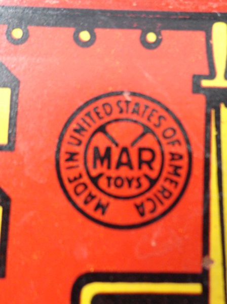1940s Marx Toys Metal Coke Dump Truck