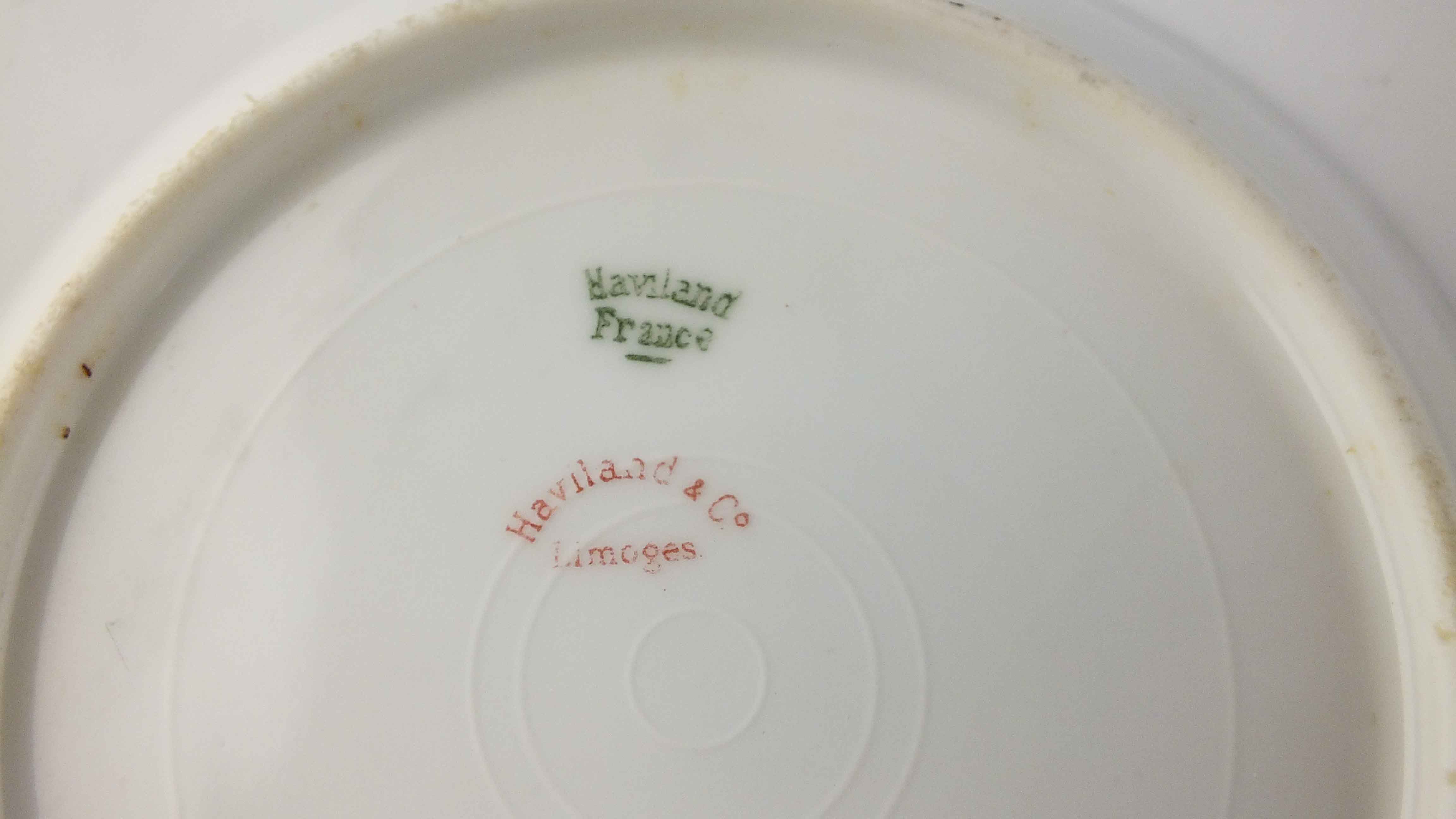 Antique Haviland Limoge "Spider Mum" China Service