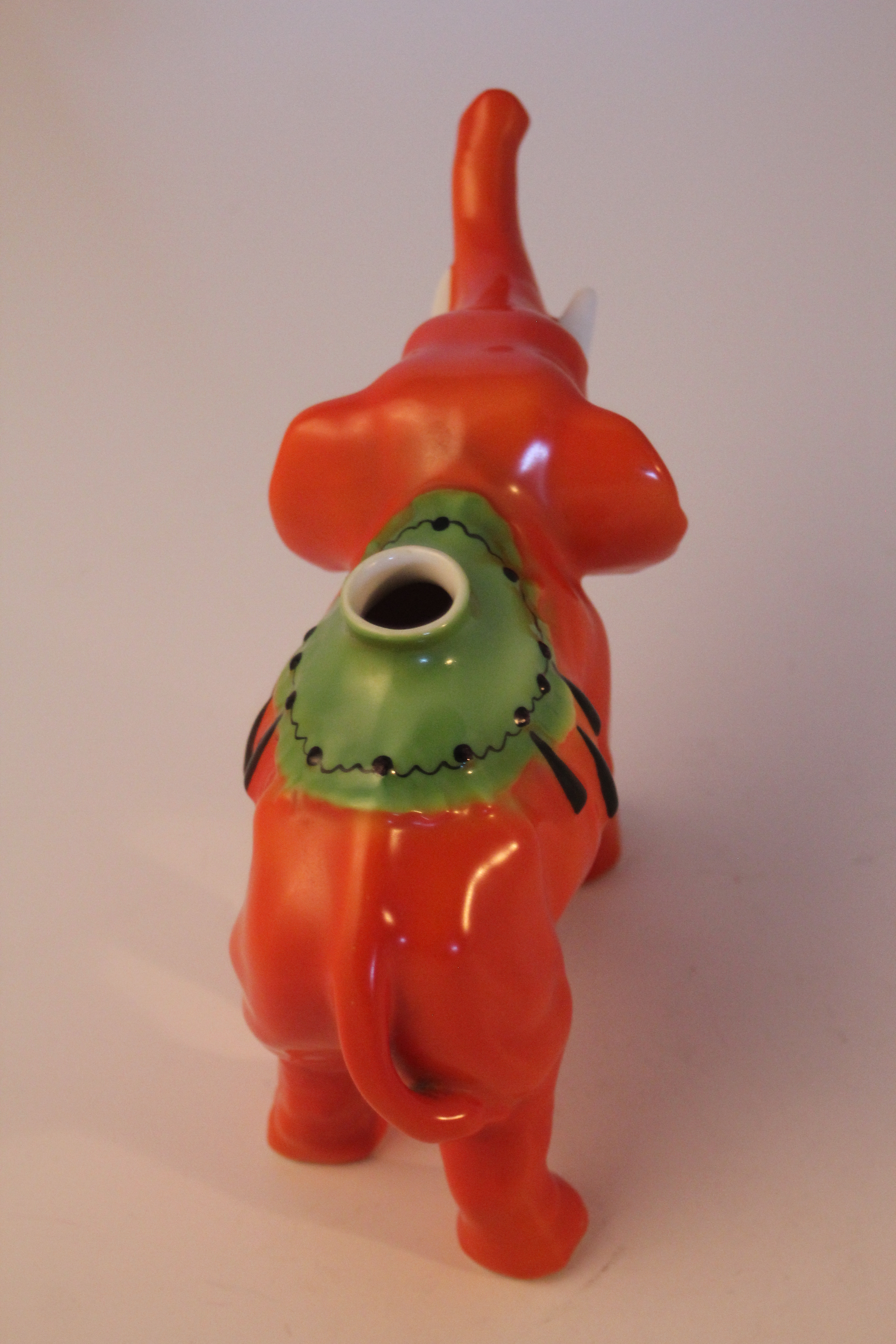 Rare Art Deco Bavaria Pottery Elephant 